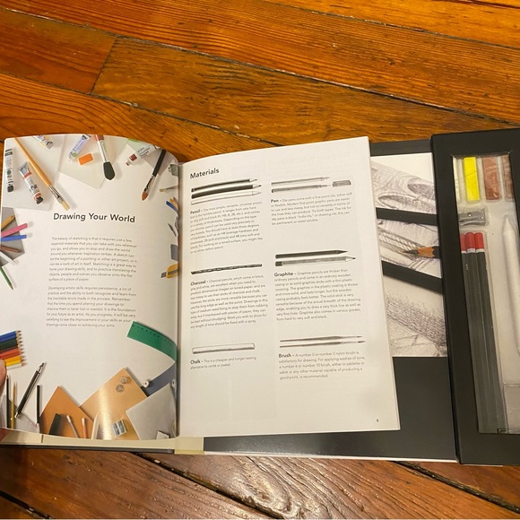 SpiceBox Masterclass Sketching Styles and Techniques Art Craft Kit, Pad, Pencils - Picture 9 of 11